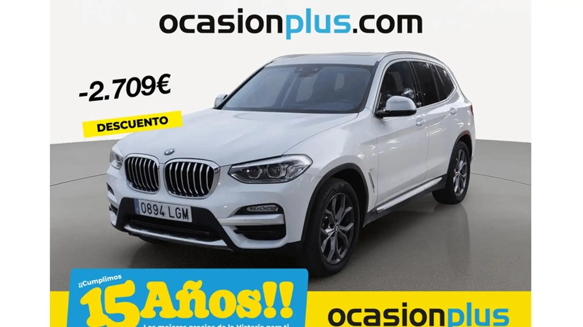 BMW X3 xDrive 20dA Blanco - 1