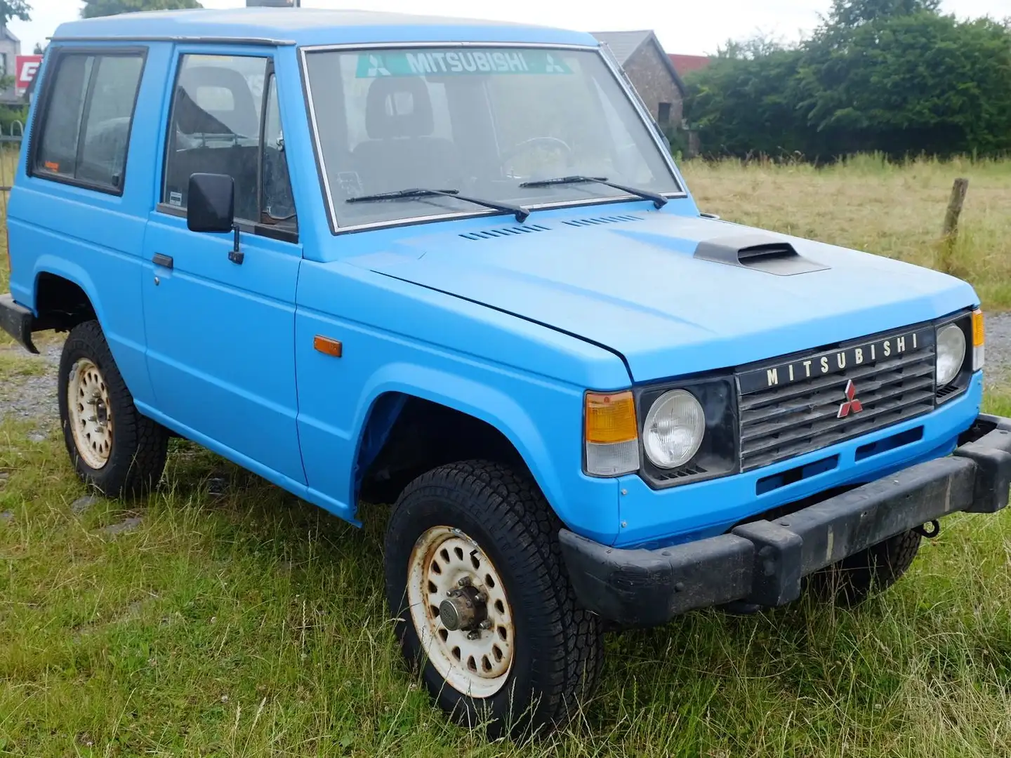 Mitsubishi Pajero Pajero 2500 Turbo Bleu - 1