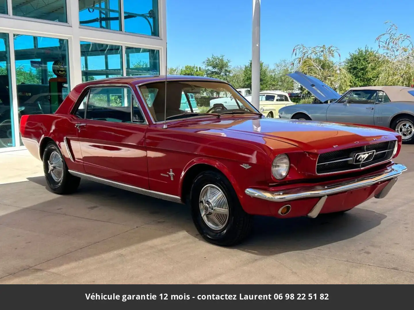 Ford Mustang 289 V8 1965 Tout compris Roşu - 1