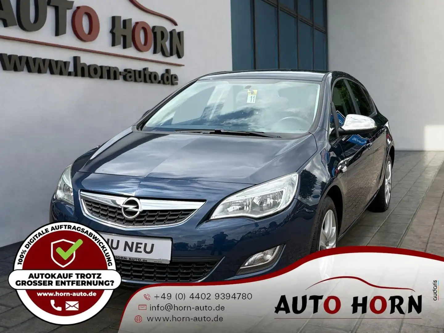 Opel Astra 1.4 Lim. Edition*Klima*Tüv neu*Scheckheft Blau - 1