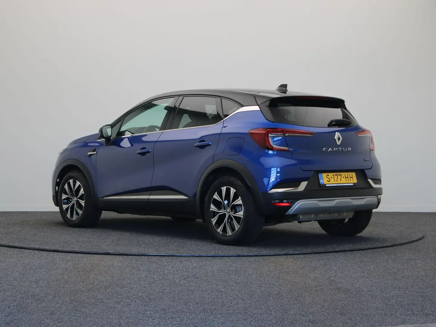 Renault Captur 1.6 E-Tech plug-in hybrid 160 techno | Adaptive cr Blauw - 2