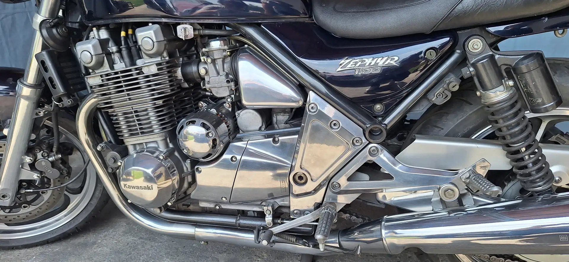 Kawasaki Zephyr 1100 HU Neu! Bleu - 2