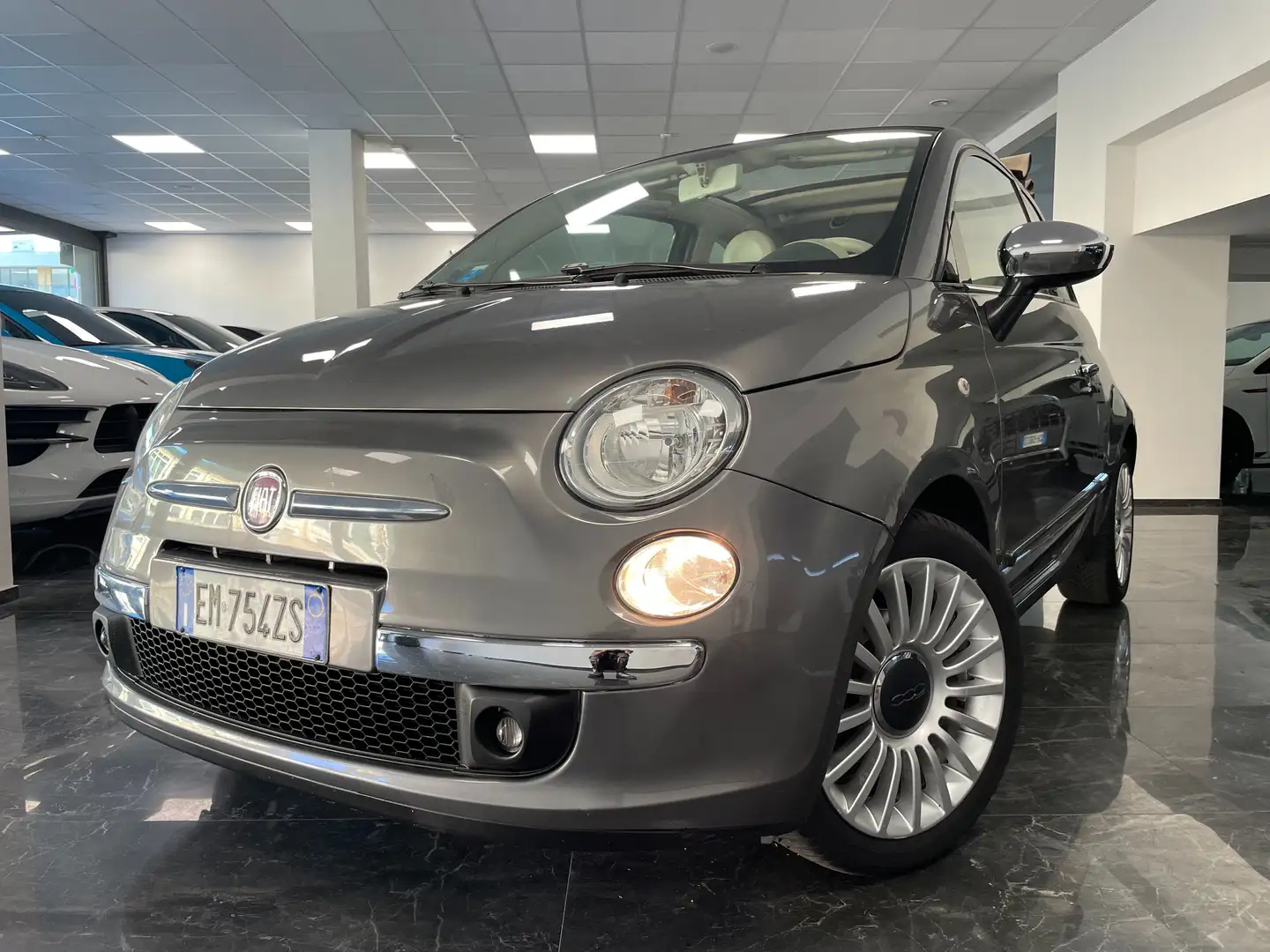Fiat 500C C 1.3 Multijet 16V 95CV Lounge Grigio - 1