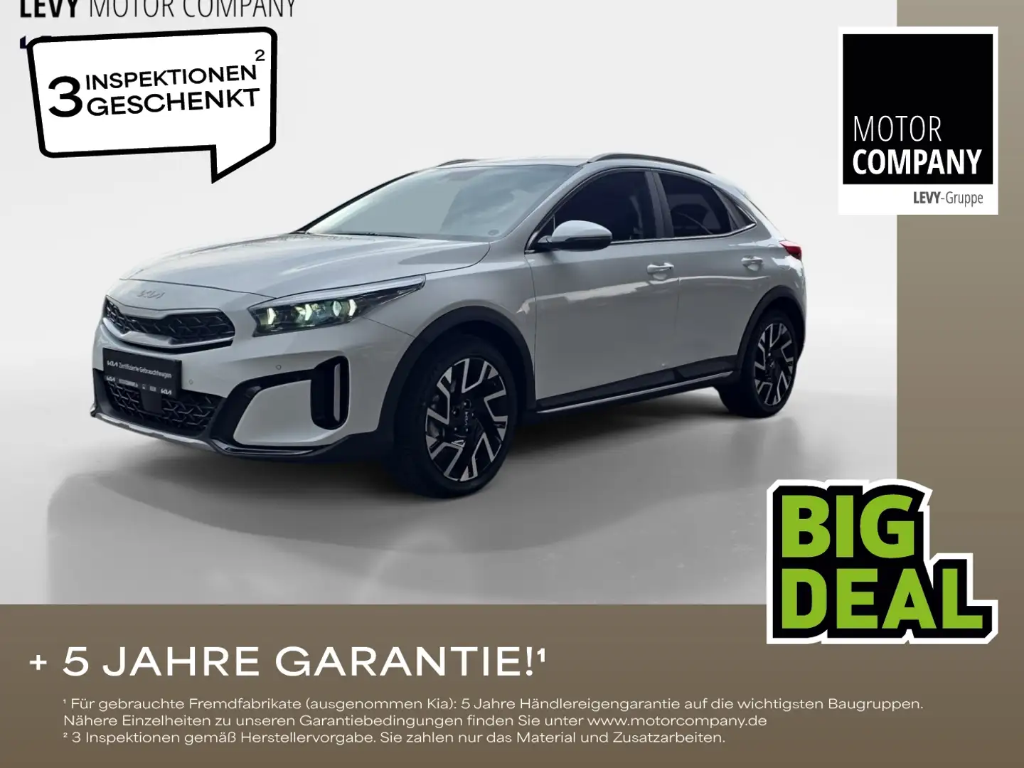 Kia XCeed 1.6 CRDI Platinum Edition +Automatik+Navi+ Blanc - 1