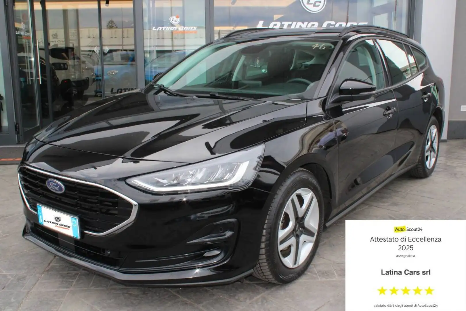 Ford Focus 1.5 ecoblue Business 120cv auto Con NAVIGATORE Nero - 1