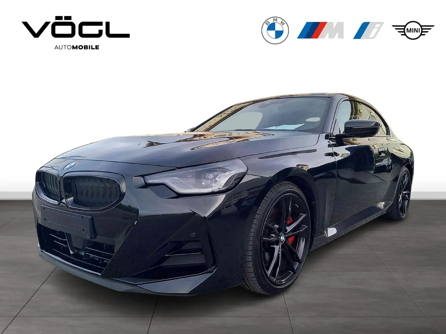 BMW 220 i Coupé M Sportfahrwerk Shadow Line DAB-Tuner Noir - 1