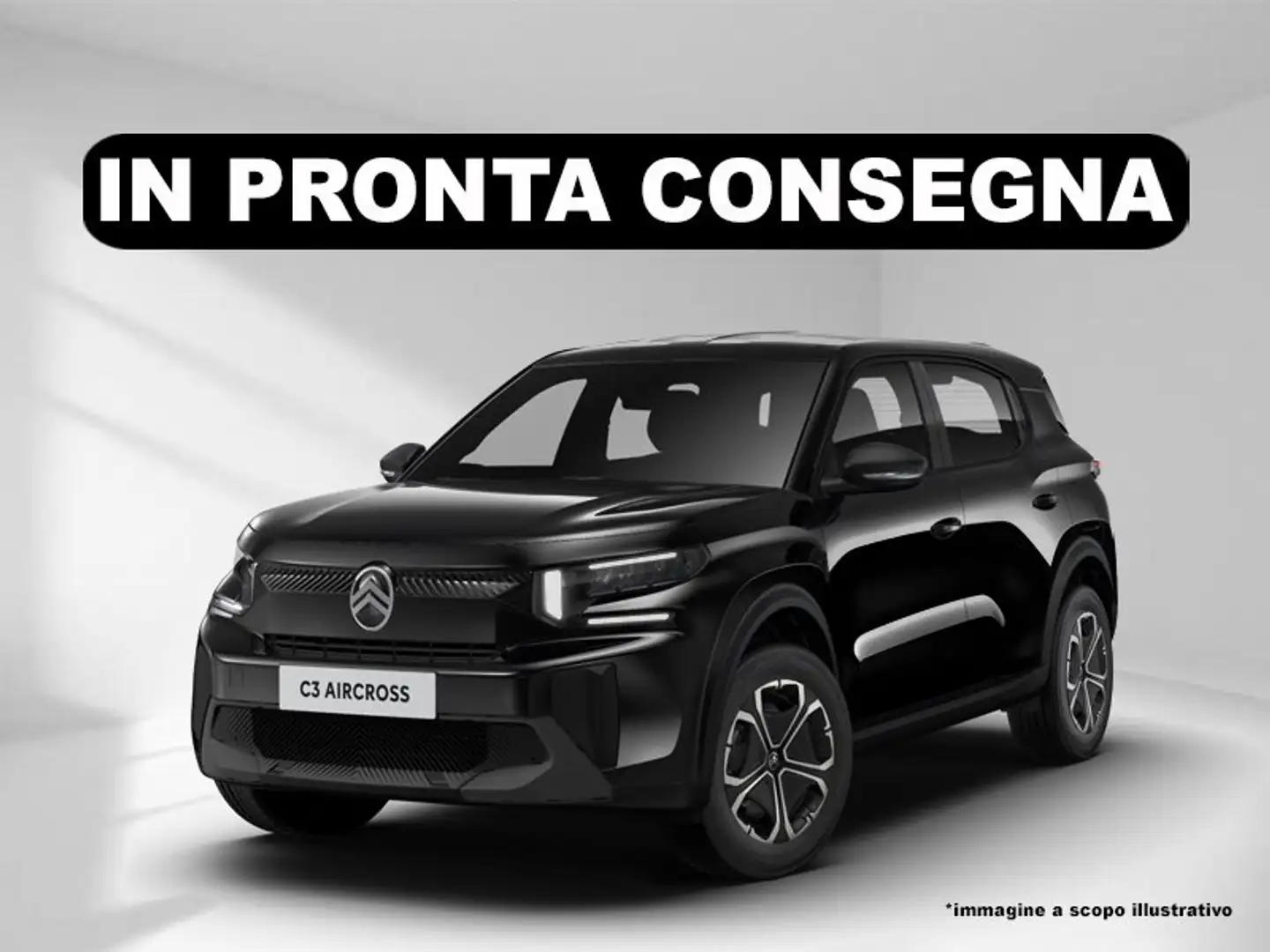 Citroen C3 Aircross Nuova 1.2 puretech turbo You 100cv Noir - 1