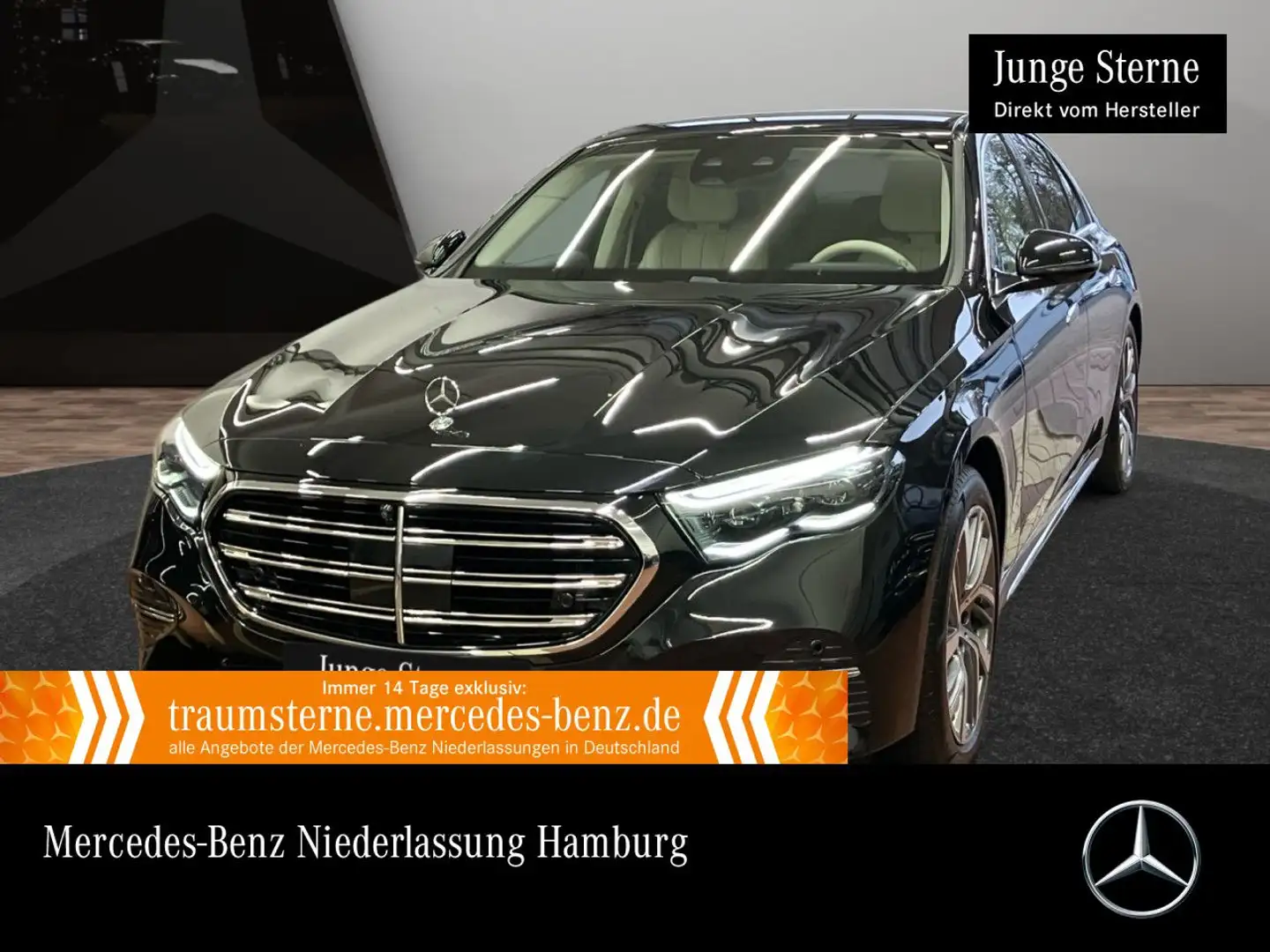 Mercedes-Benz E 300 de 4M Fahrass 360° Airmat Distr. Multisitz Schwarz - 1