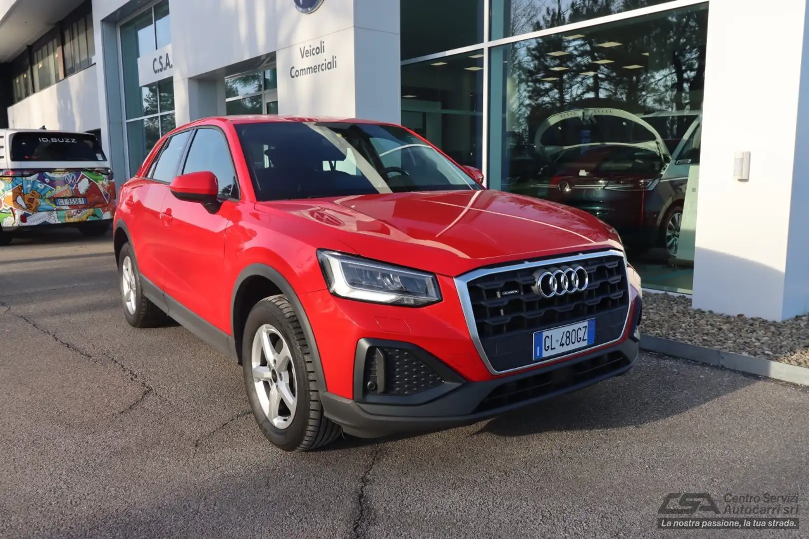 Audi Q2 Q2 40 TFSI quattro S tronic Rot - 1