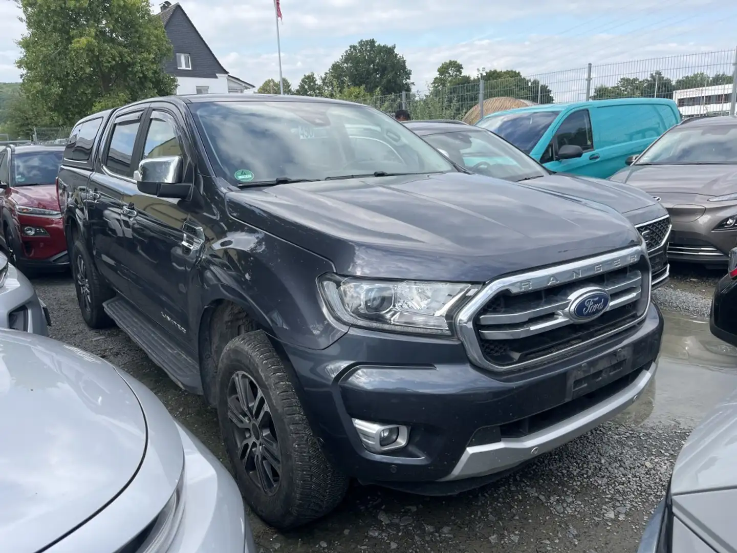 Ford Ranger Limited Doppelkabine Hardtop 4x4 AHK LED Grau - 2