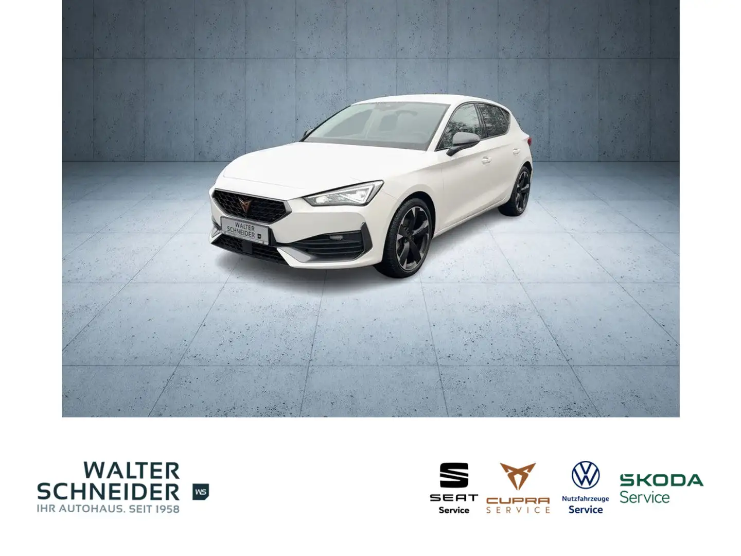 CUPRA Leon 1.5 TSI LED SHZ ACC Fehér - 1