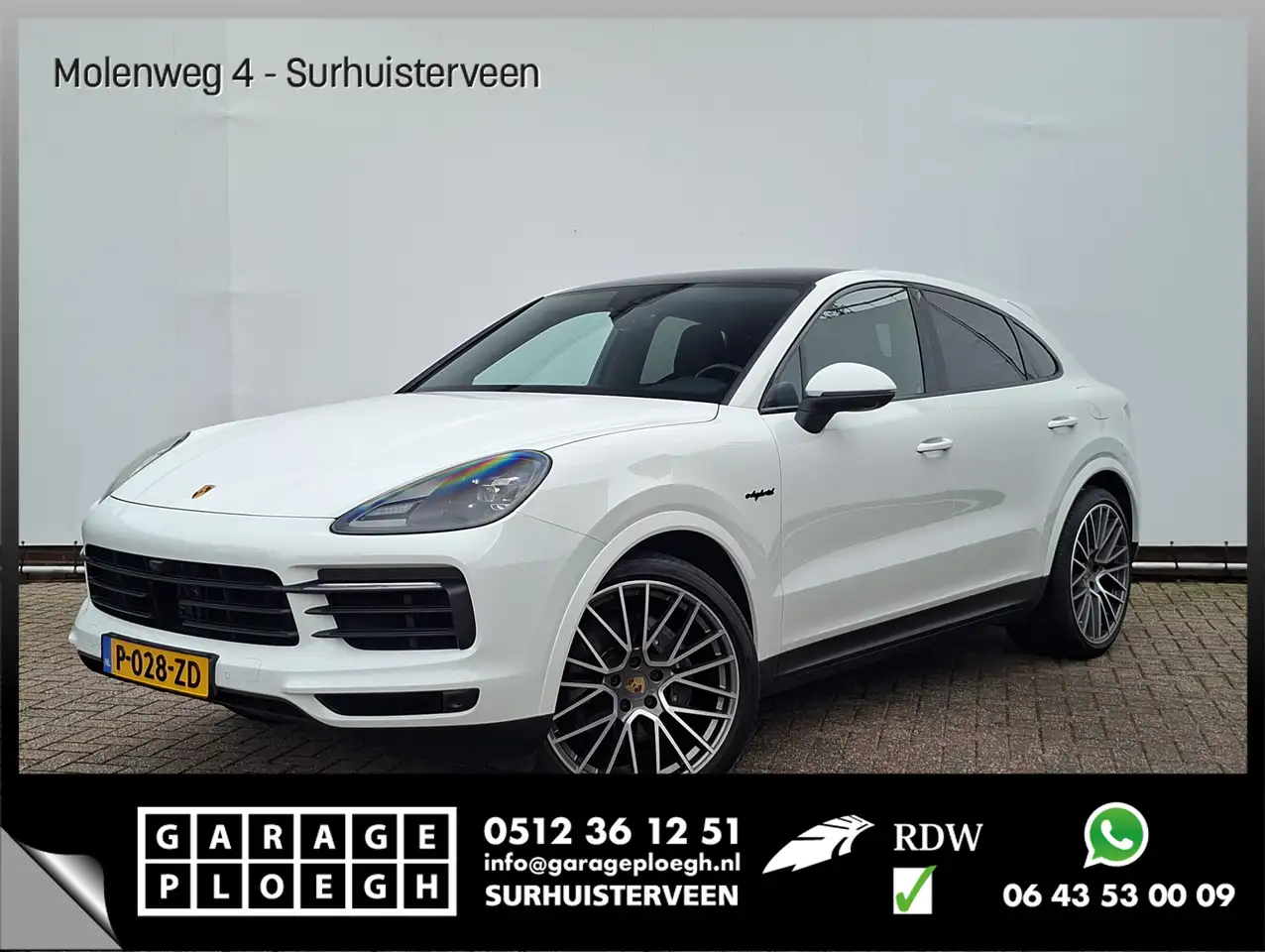 Porsche Cayenne Coupé 3.0 E-Hybrid Pano Trekhaak(3500) 360° Adapt.