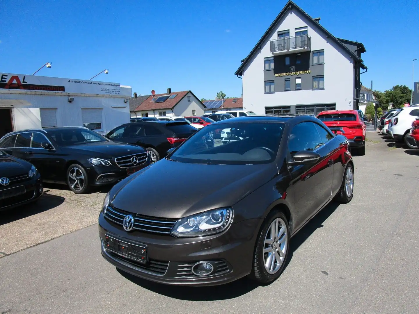 Volkswagen Eos 2.0 TDI DSG Exclusive*LEDER*XEN*NAVI*KEYLESS Noir - 1