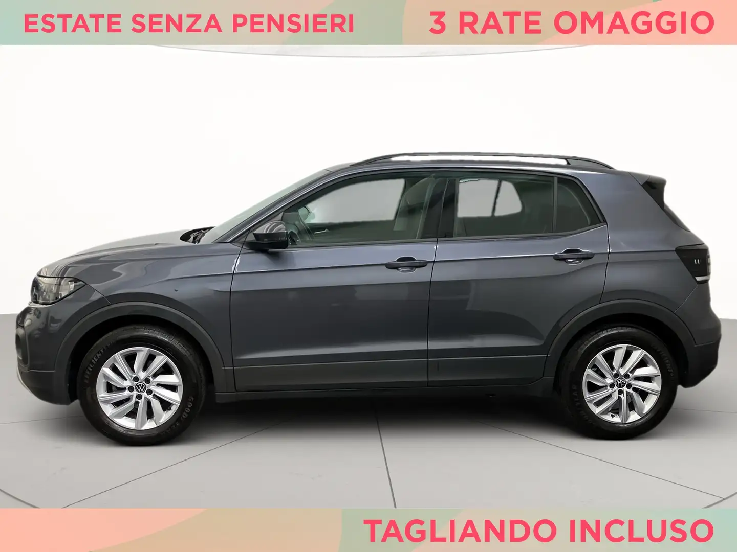 Volkswagen T-Cross 1.0 tsi style 110cv Серый - 2