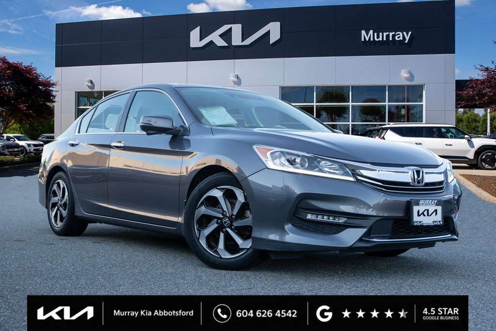 Gray (Modern Steel Metallic) 2016 Honda Accord Sedan Front-Wheel Drive Automatic