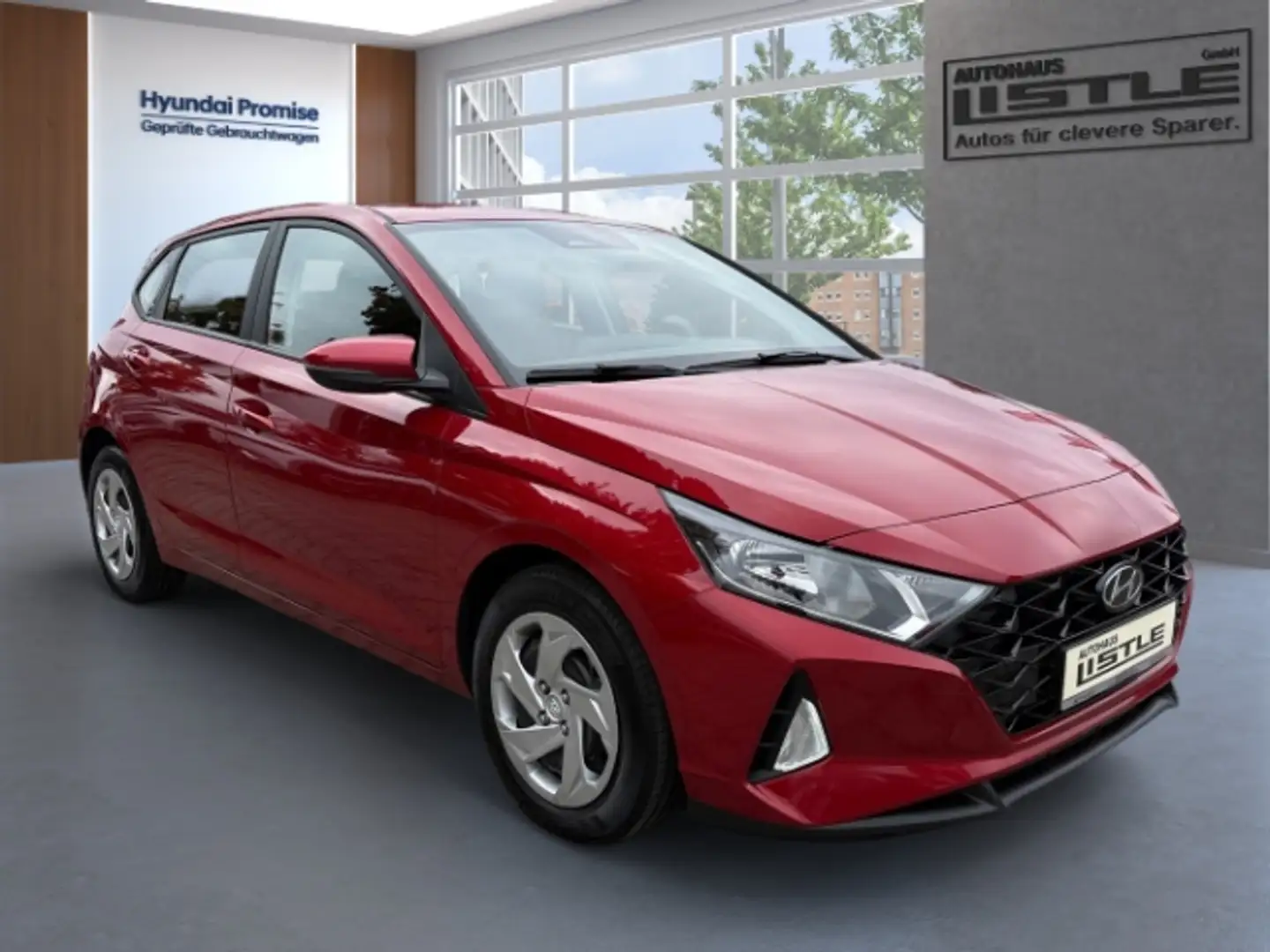 Hyundai i20 Essential Komfort 1.0 T-GDI +CARPLAY+TEMPOMAT+SHZ+ Rouge - 2