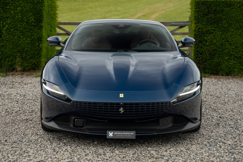 Ferrari Roma Blu Swaters | Brown interior | 1 Owner — photo 8