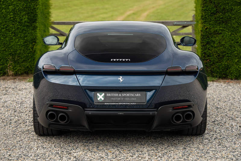 Ferrari Roma Blu Swaters | Brown interior | 1 Owner — photo 4