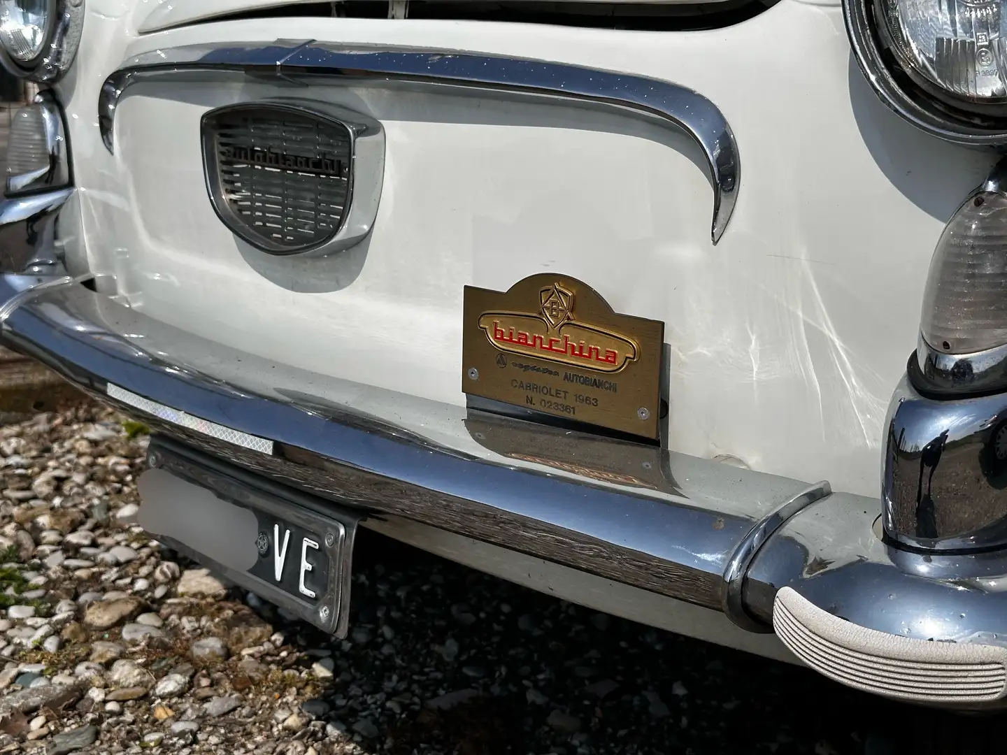 Autobianchi Bianchina Cabriolet Bianco - 2