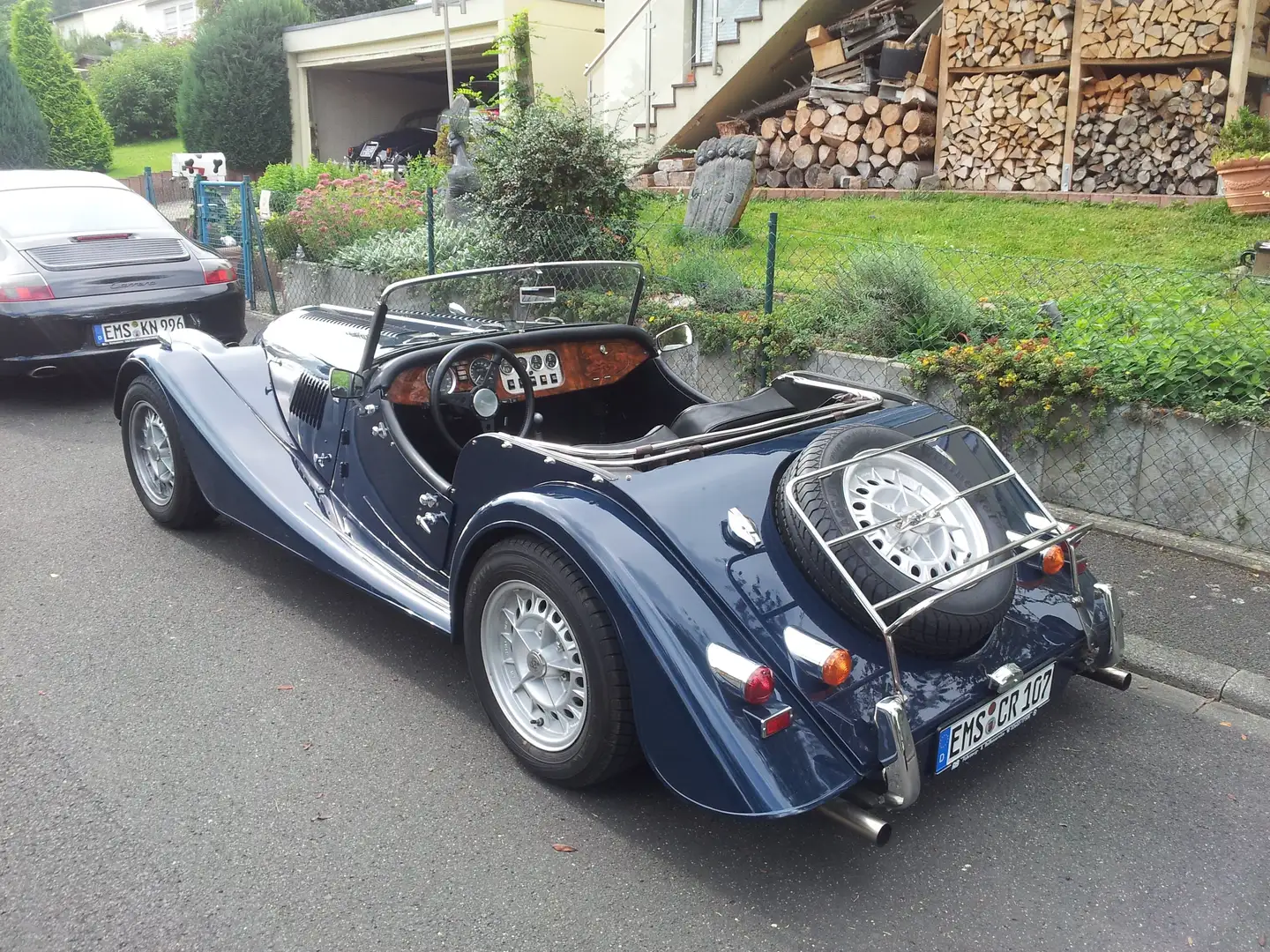 Morgan Plus 8 Blau - 1