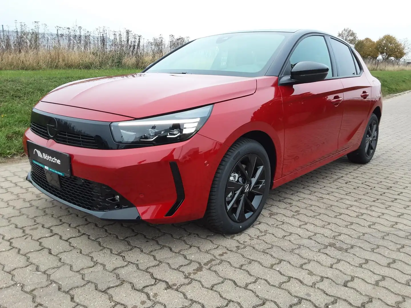 Opel Corsa 5trg 1.2 GS Line Panoramadach/LED/Navi/Shz/180°Kam Rot - 2