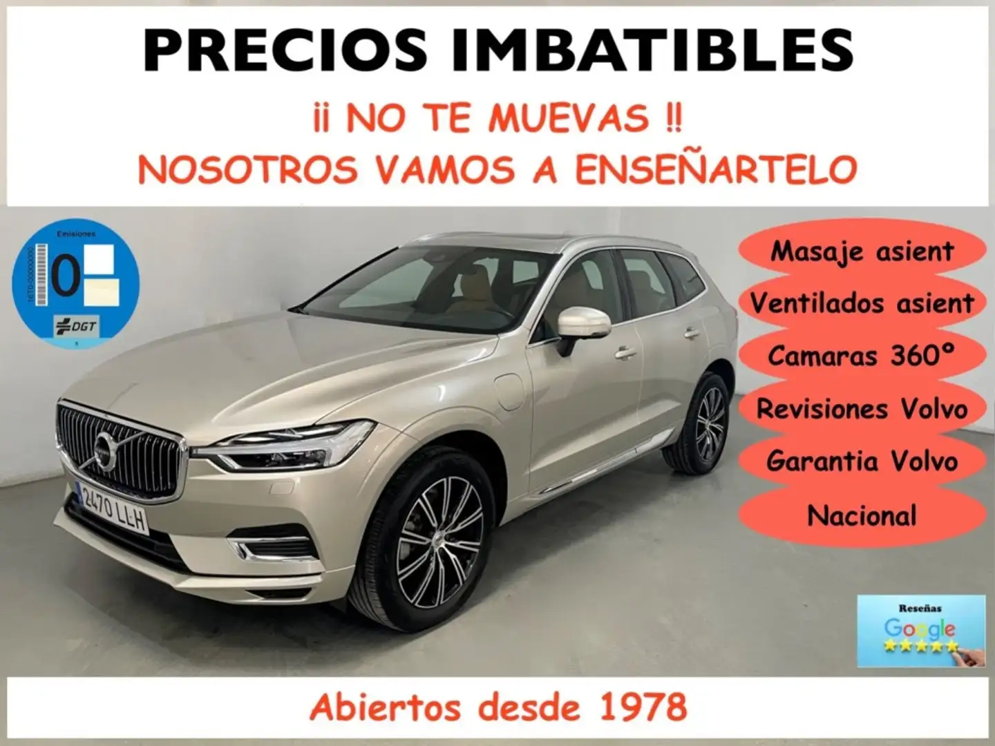 Volvo XC60 T6 Twin Recharge Inscription Beige - 1