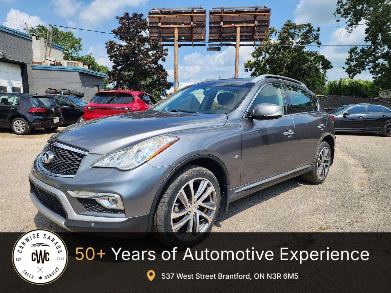 2016 Infiniti QX50 PREMIUM l Full Service Records l AWD l Heated Seat