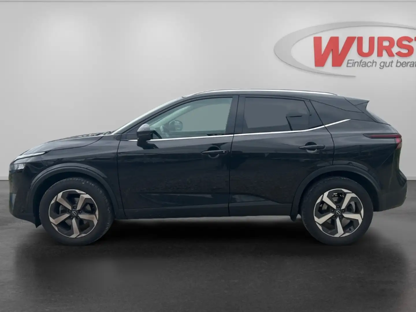 Nissan Qashqai N-Connecta 1.3 DIG-T MHEV EU6d Panorama Navi 360 K Schwarz - 2