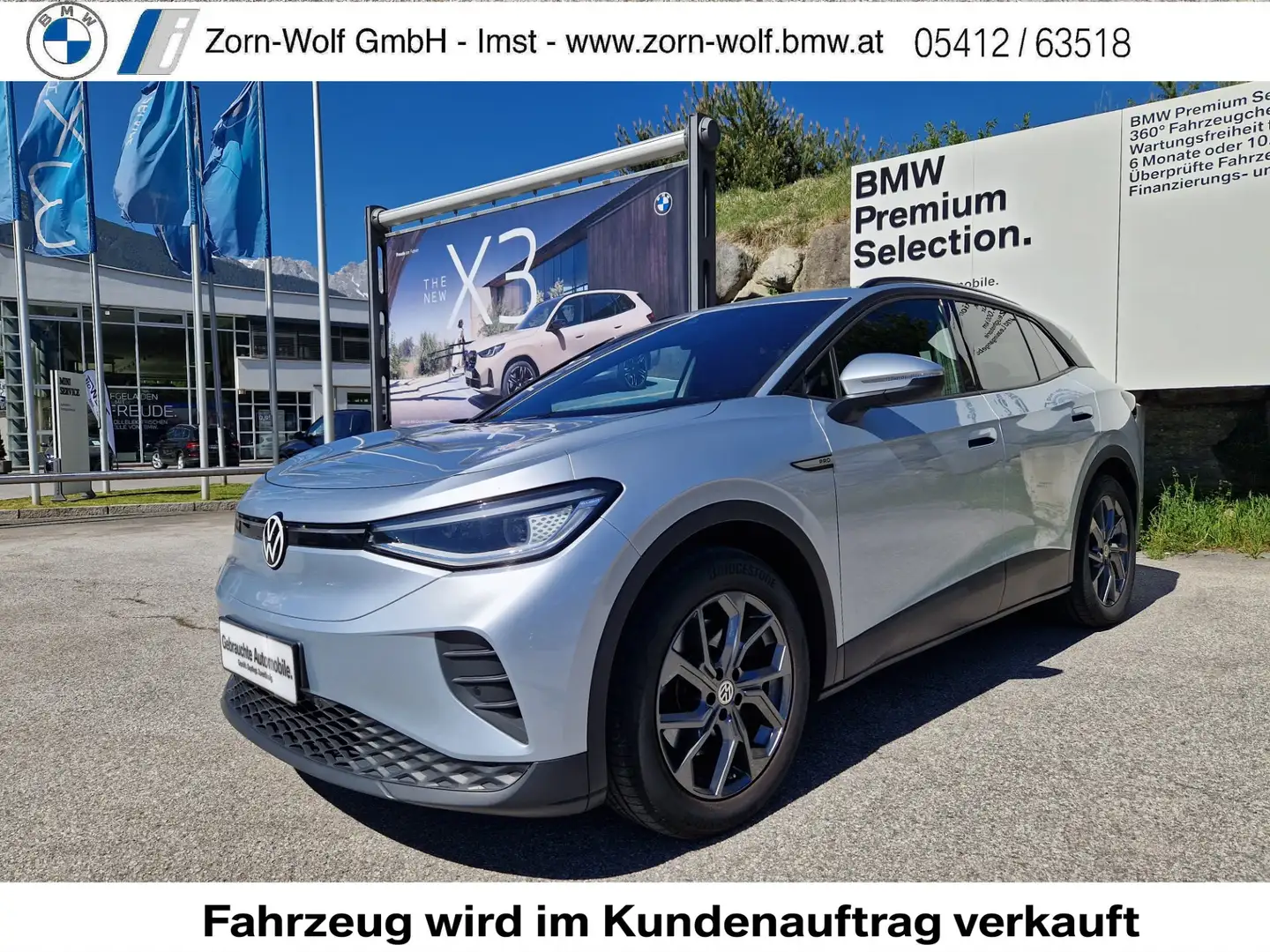 Volkswagen ID.4 ID. 4 Pro Performance 77kWh Bu Silber - 1