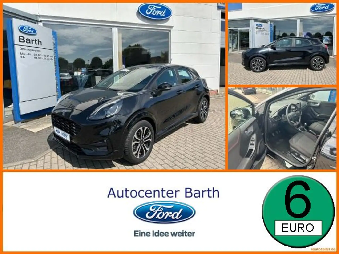 Ford Puma 1.0 EcoBoost ST-Line LED PDC Winter-Paket Zwart - 1
