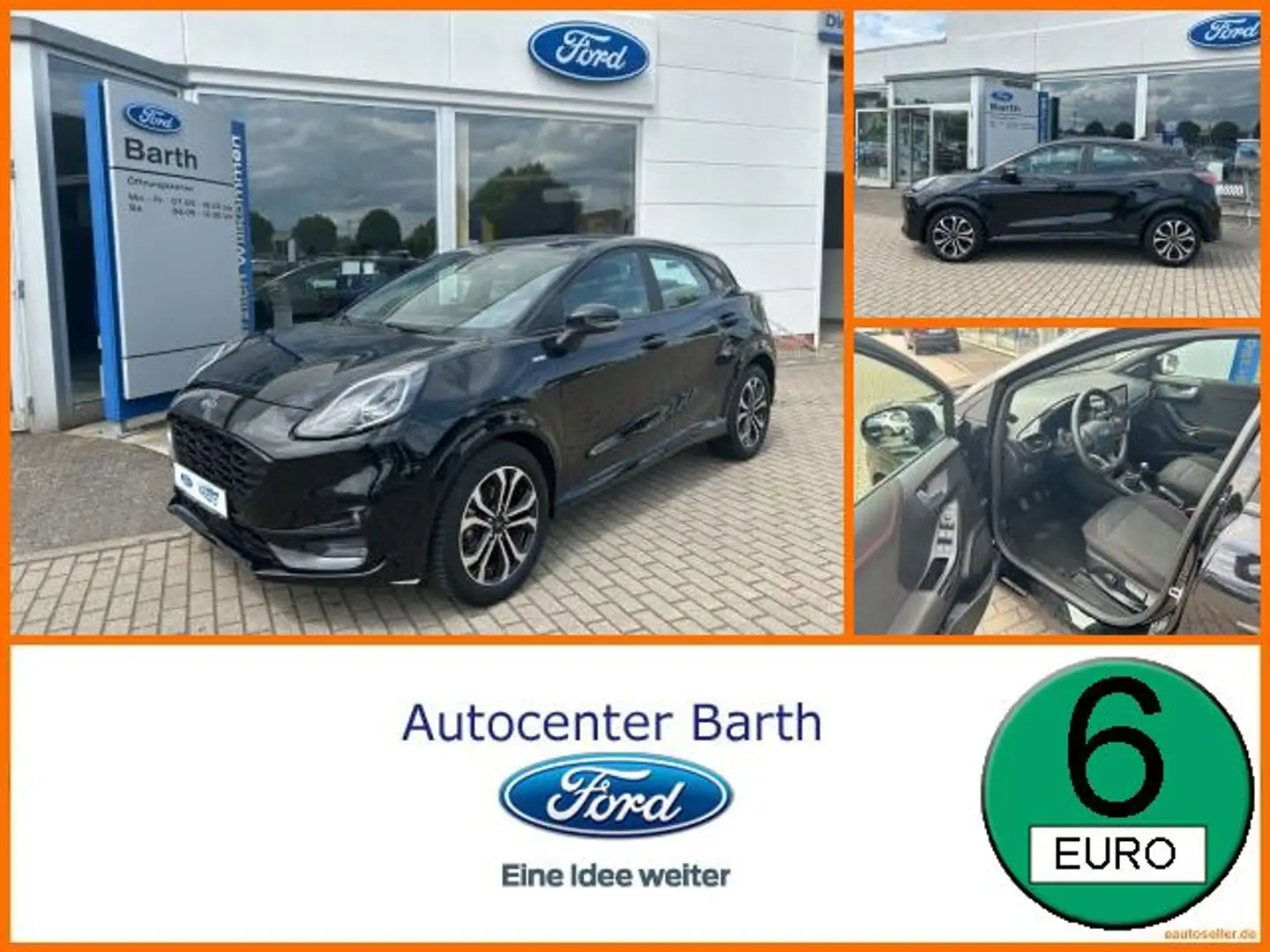 Ford Puma 1.0 EcoBoost ST-Line LED PDC Winter-Paket Schwarz - 1