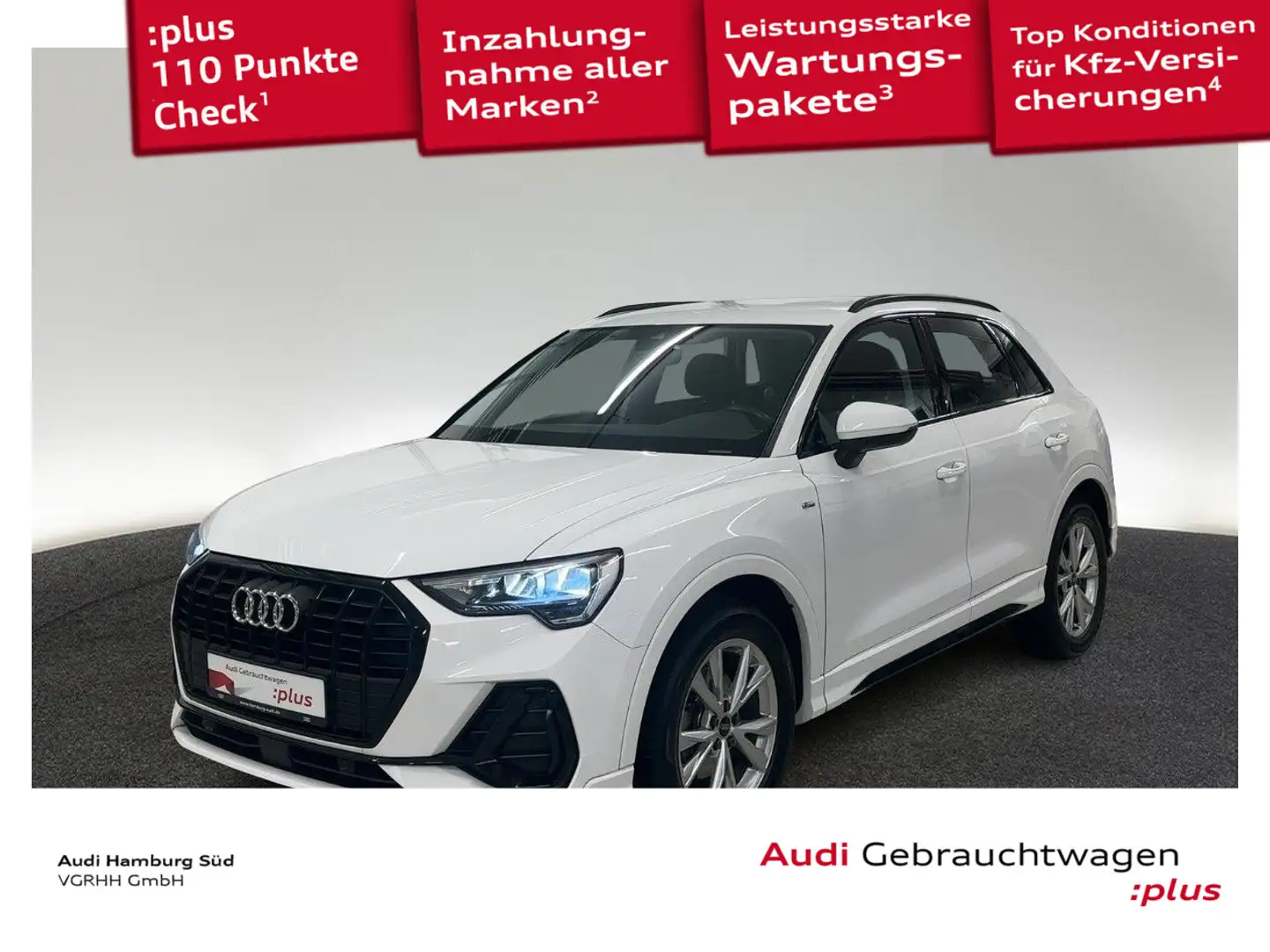 Audi Q3 35 TDI S line S tronic OPTIKPAKET/KAMERA Weiß - 1