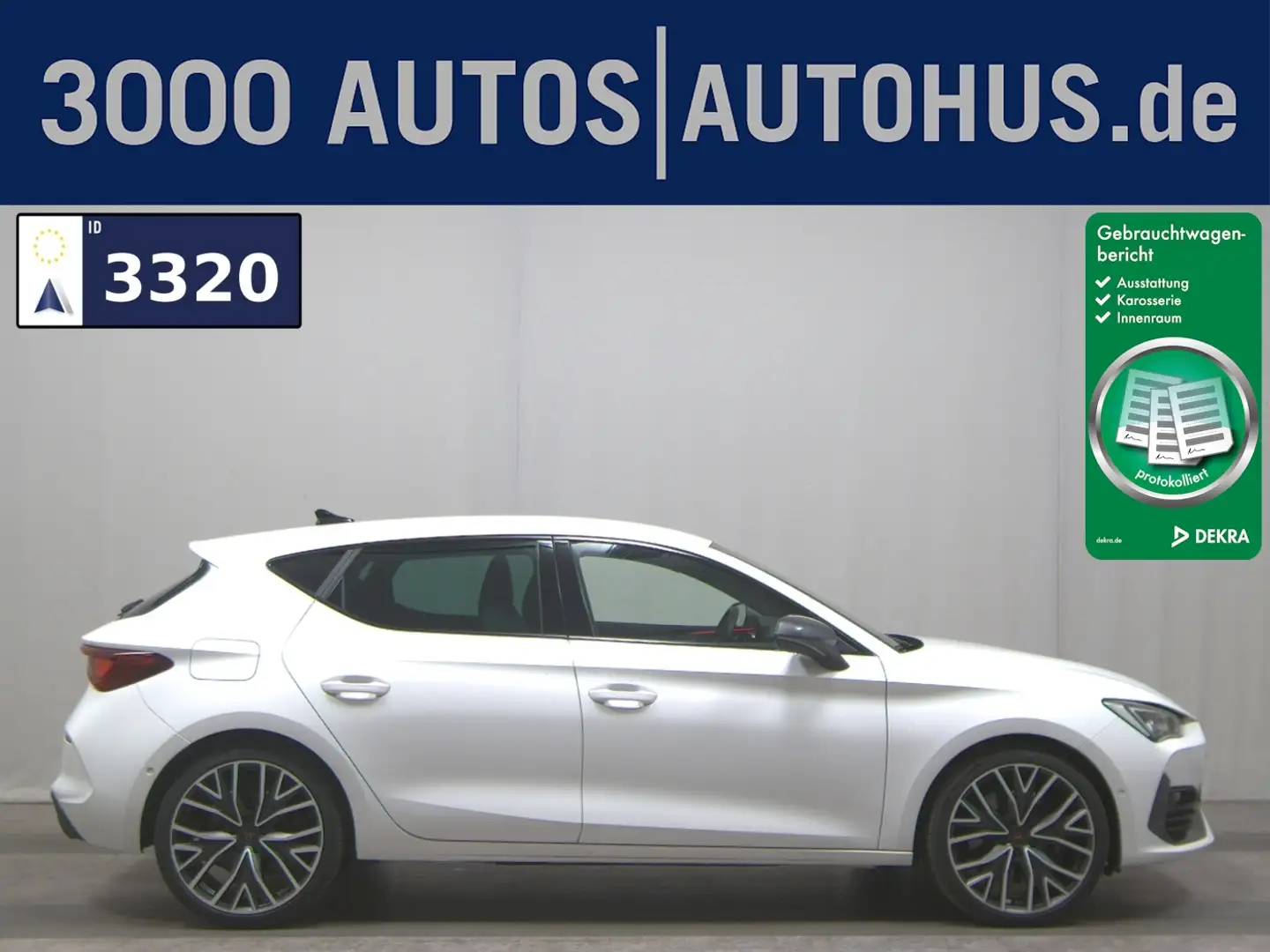 CUPRA Leon 2.0 TSI Navi LED Virtual Beats Blanc - 1