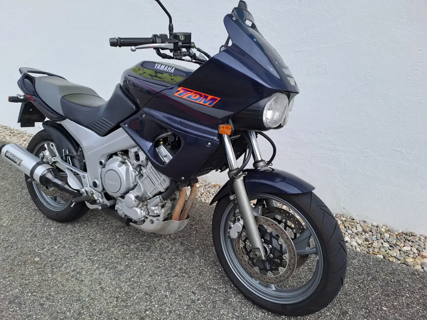 Yamaha TDM 850 "Gut und günstig" Kék - 1