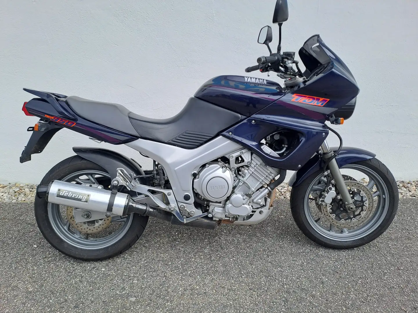 Yamaha TDM 850 "Gut und günstig" Blauw - 2