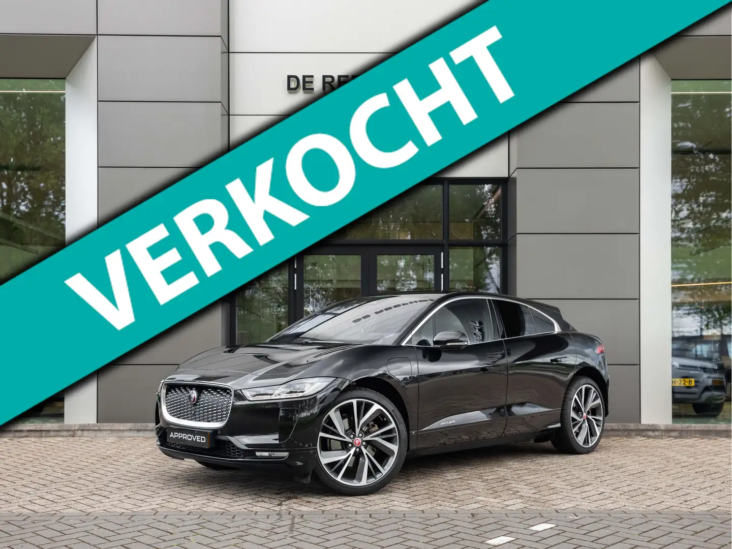 Jaguar I-Pace EV400 S 3-fase | voor 33.500,- fabrieksopties! | H Zwart - 1