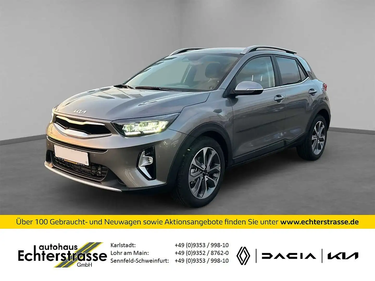 Kia Stonic Spirit 1.0 T-GDI 48V +LED+RFK+SHZ Gri - 1