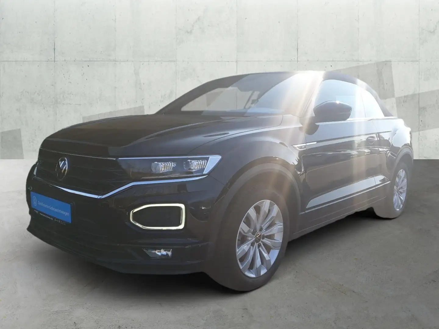 Volkswagen T-Roc Cabriolet 1.5 TSI R-LINE *LED *NAVI *ALU *DAB+ *P Noir - 2
