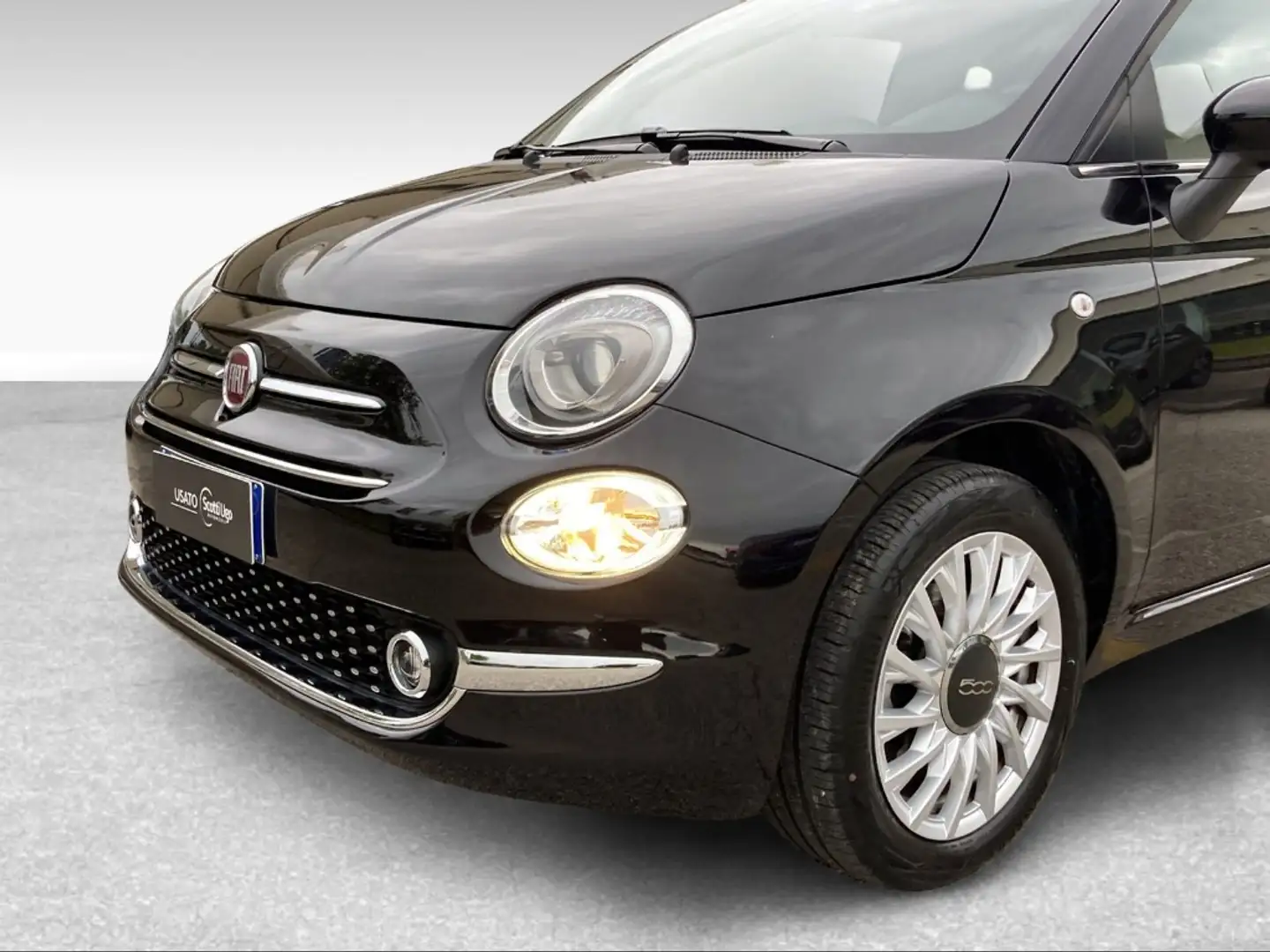 Fiat 500 My24 500 1.0 70 Cv Hybrid Czarny - 2