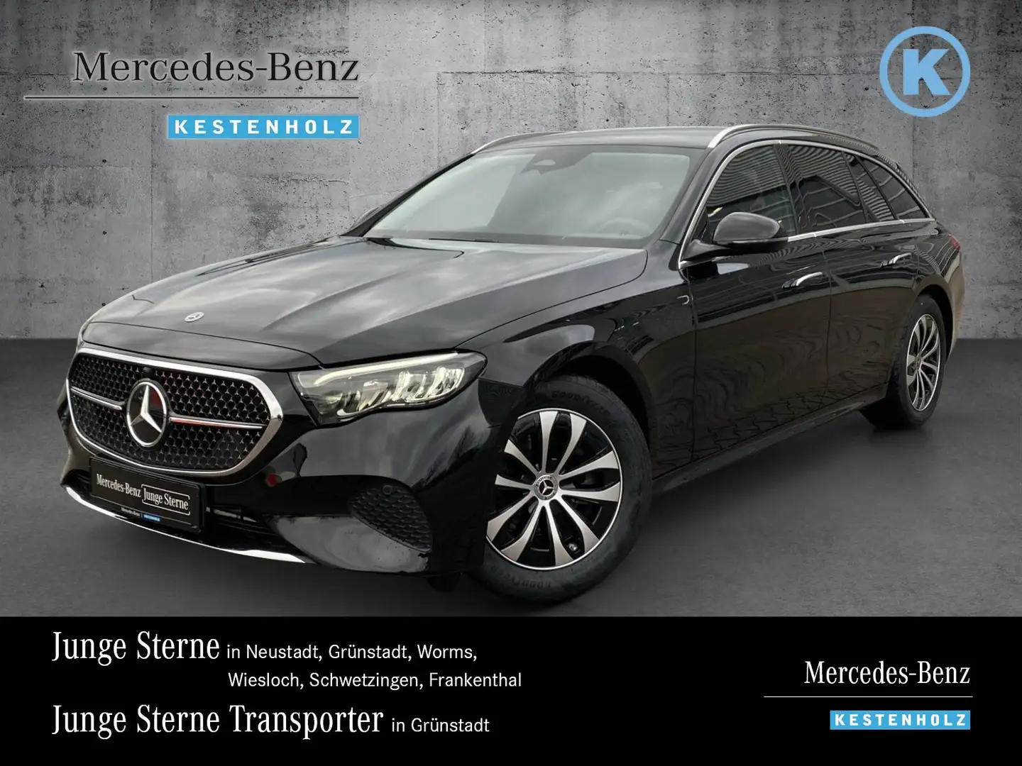 Mercedes-Benz E 220 E 220 d T AVANT+DISTRO+KAMERA+LIMO-SERIVCE+TAXI Noir - 1