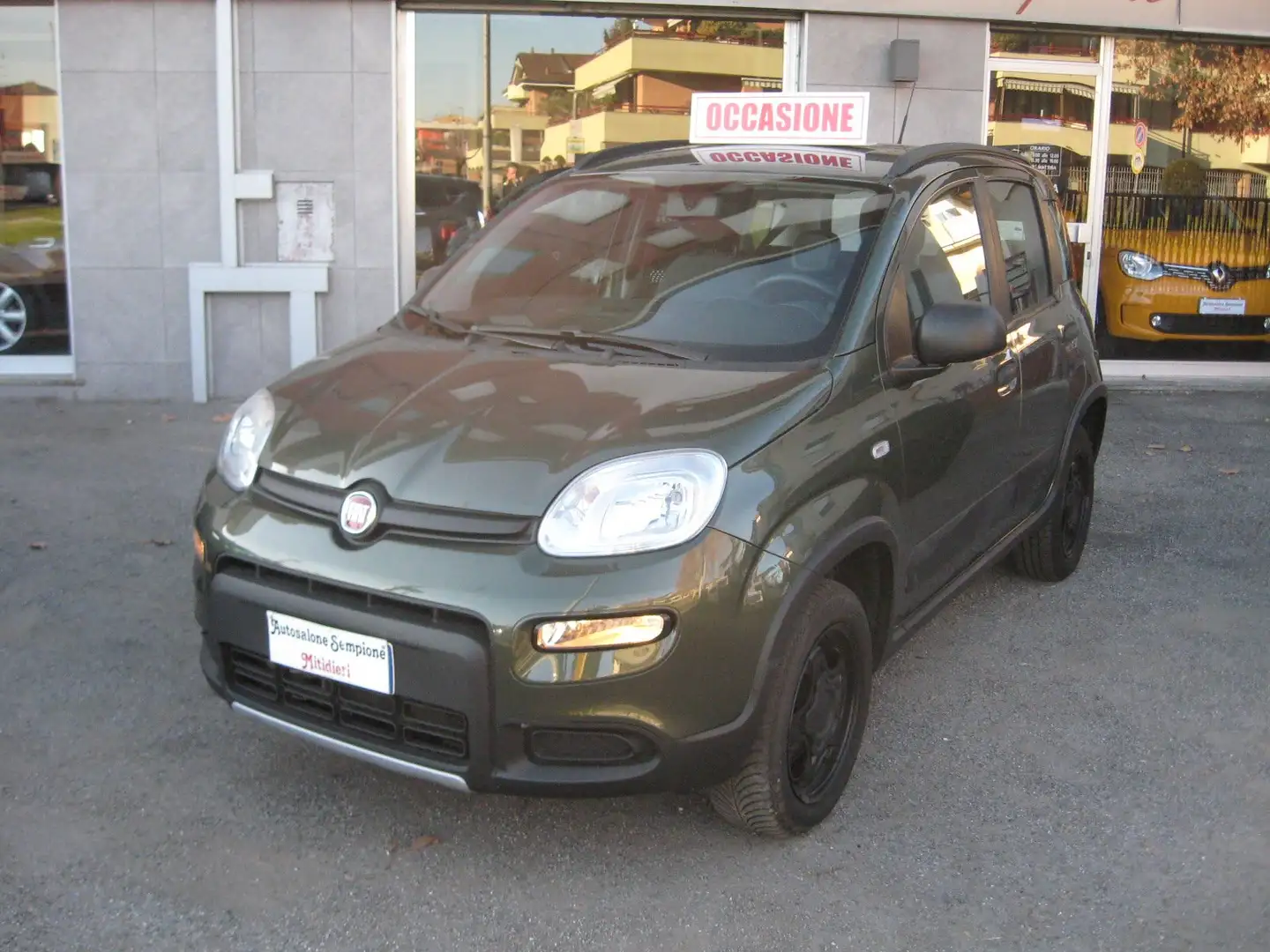 Fiat Panda 0.9 t.air t. 4x4 SOLO KM 71.000 CERTIFICATI Verde - 1
