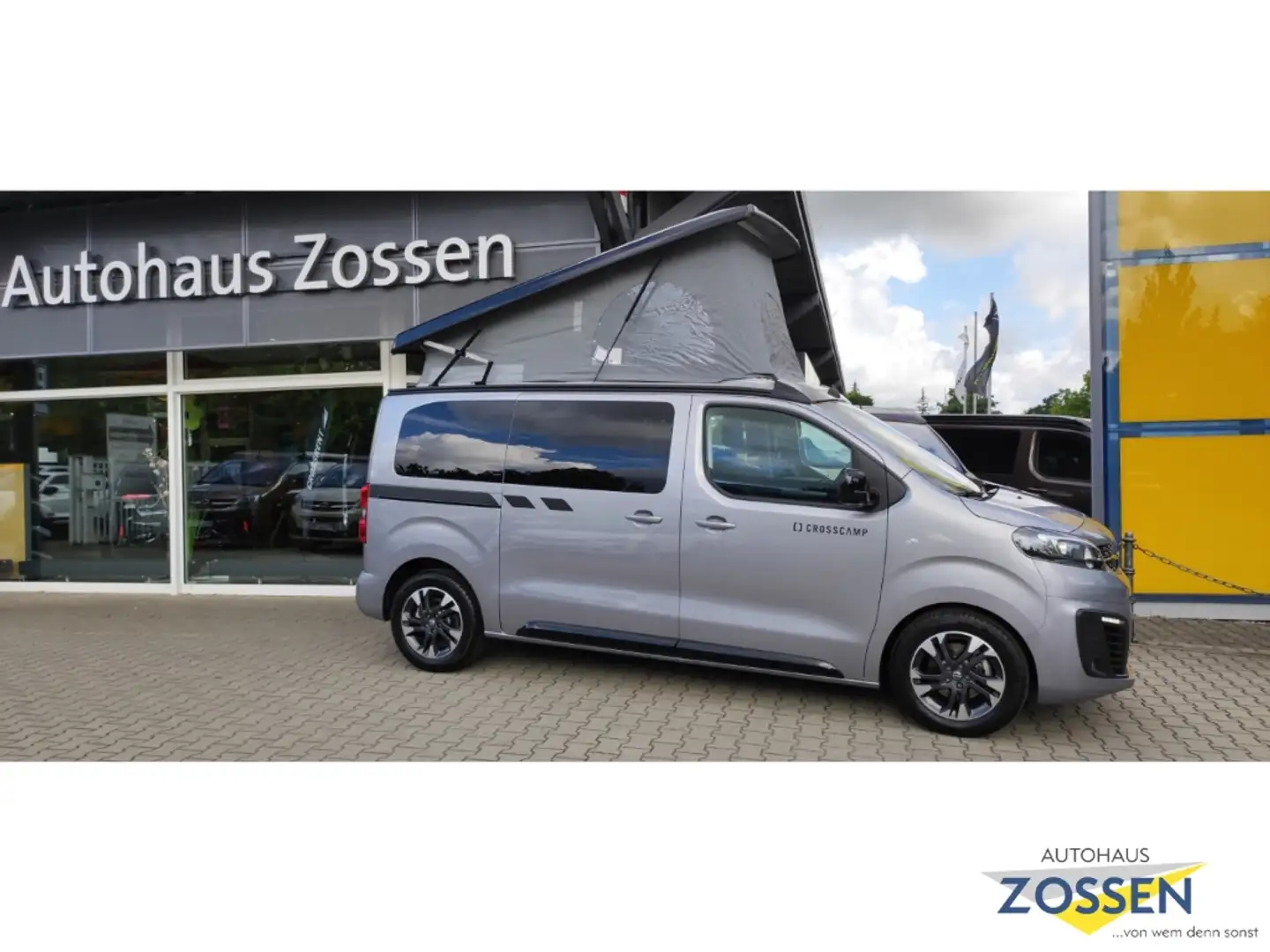 Opel Zafira Life CROSSCAMP FLEX,  Aufstelldach, Standheizung, 2x Kü Grau - 2