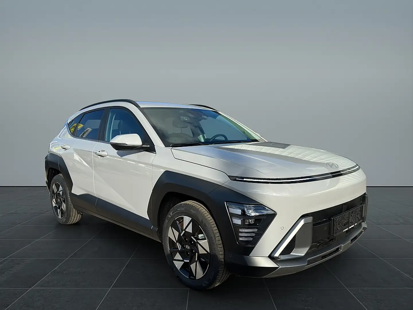 Hyundai KONA Kona 1,0 T-GDi 2WD Prestige Line DCT Grau - 1