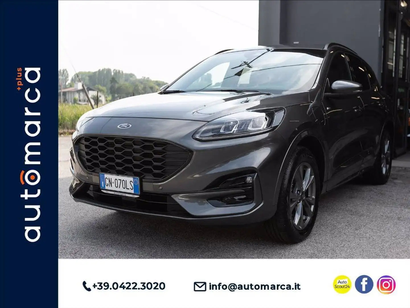 Ford Kuga 2.5 phev ST-Line 2wd 225cv cvt Grau - 1
