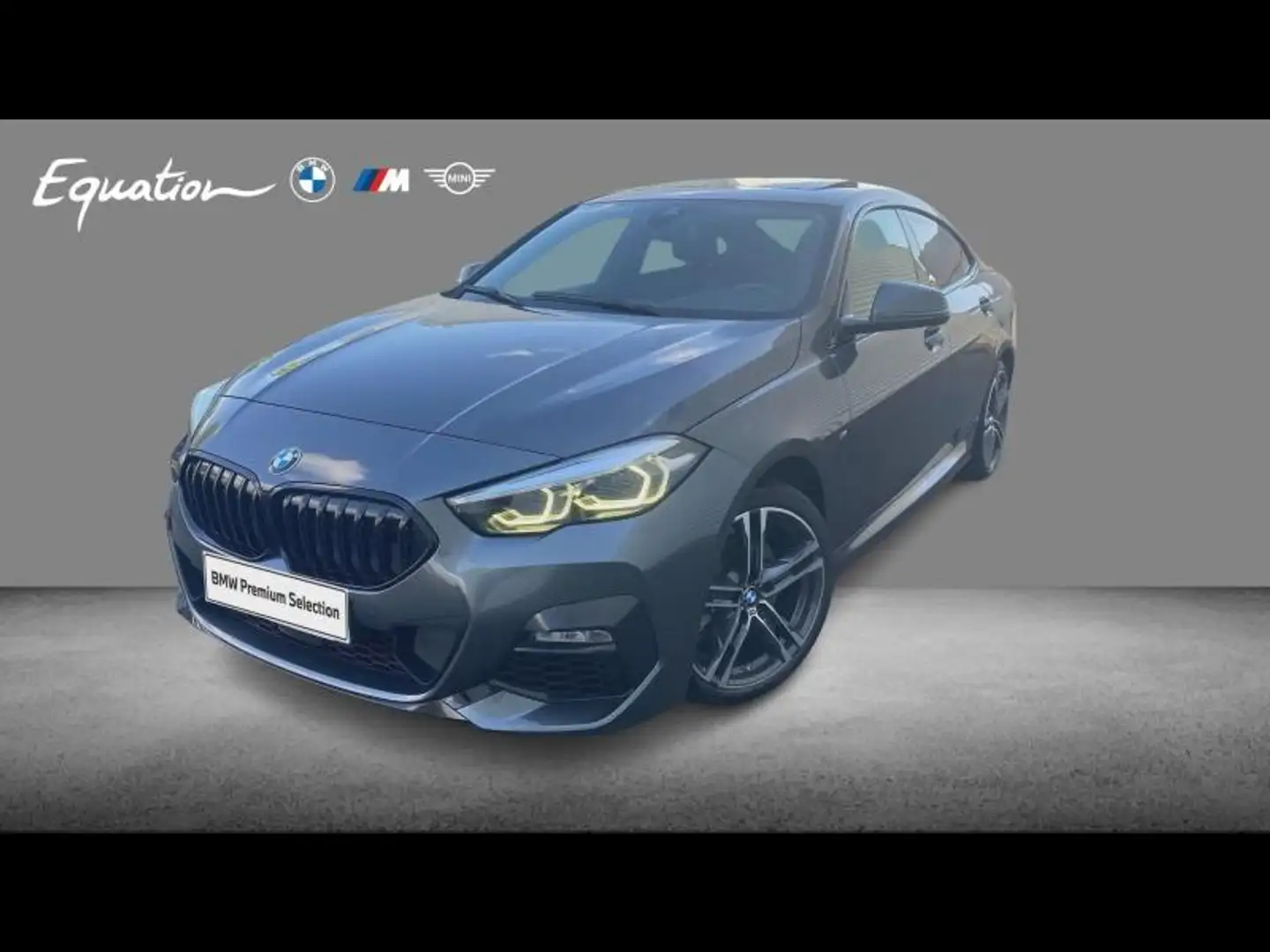 BMW 218 218dA 150ch M Sport BVA8 Gris - 1