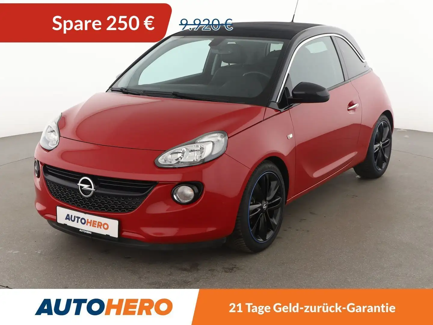 Opel Adam 1.4 Open Air *TEMPO*SHZ*LHZ*ALU*KLIMA* Rot - 1
