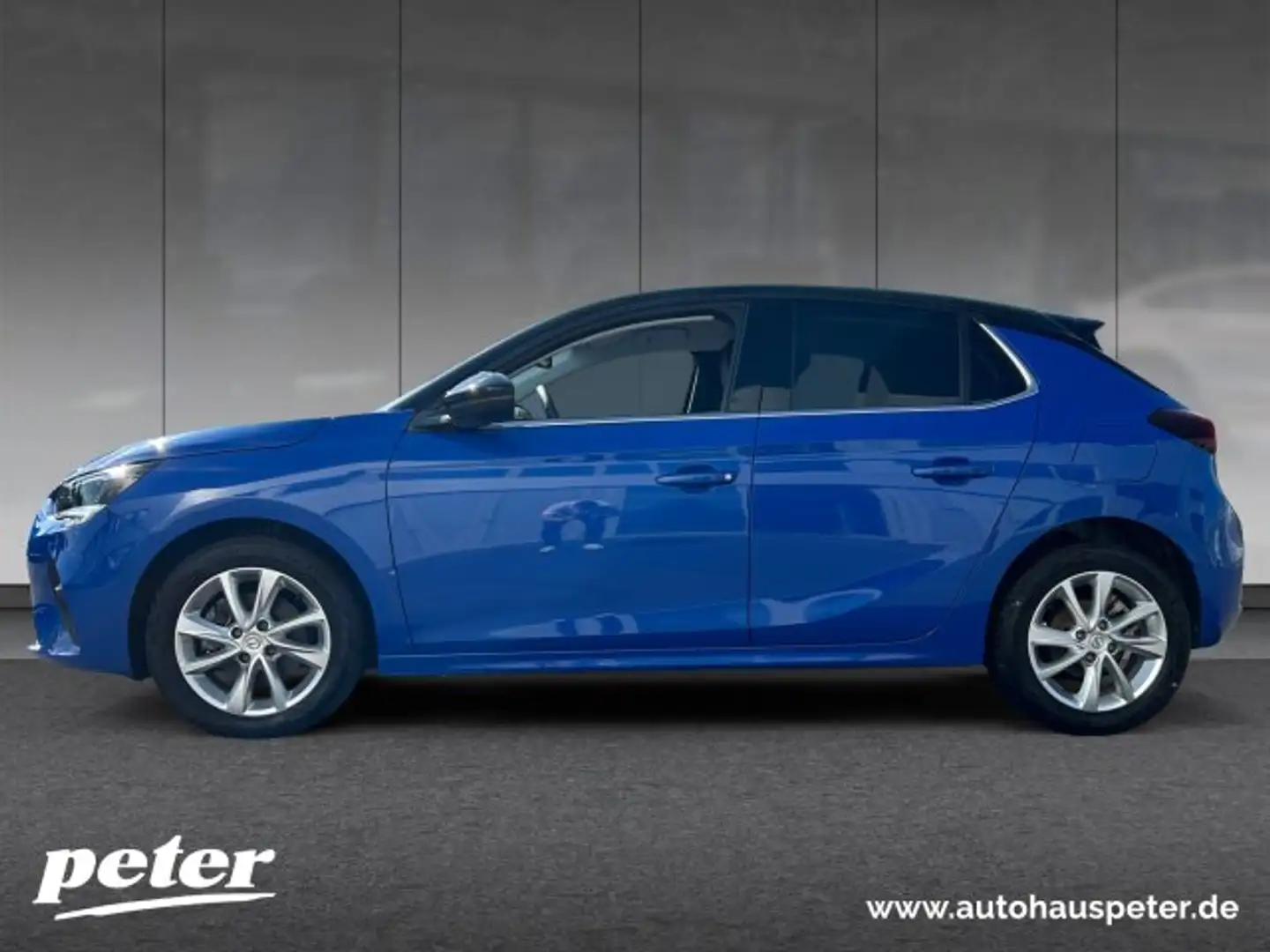 Opel Corsa Corsa F 1.2 Turbo Elegance Klimaautomatik Sitzheiz Blau - 2