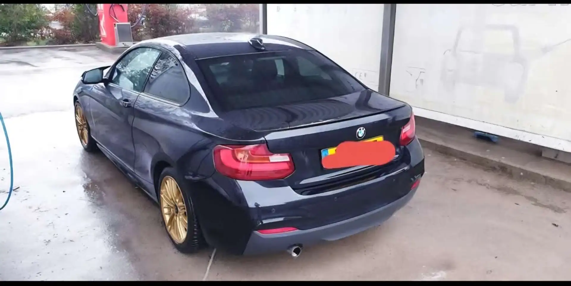 BMW 220 220d Coupe Sport-Aut. Noir - 1