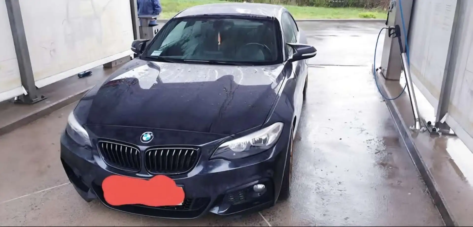 BMW 220 220d Coupe Sport-Aut. Noir - 2