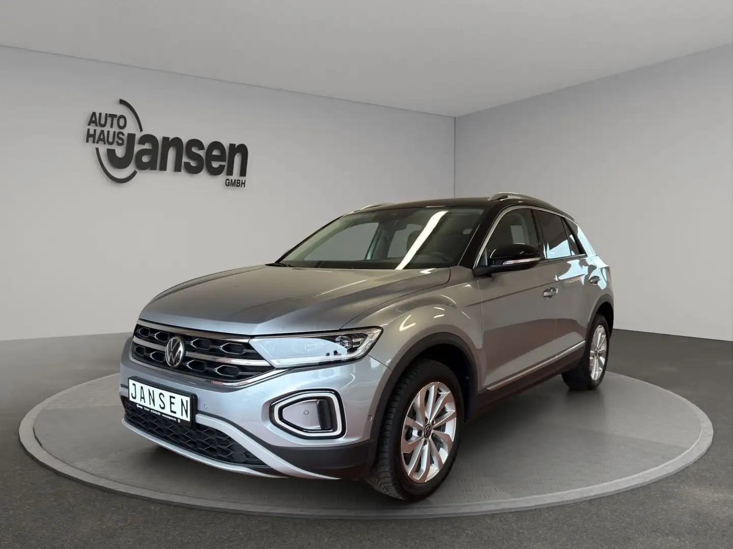 Volkswagen T-Roc Style DSG +ACC+AHK+APP+eHeckkl.+IQ+Kamera Silber - 1
